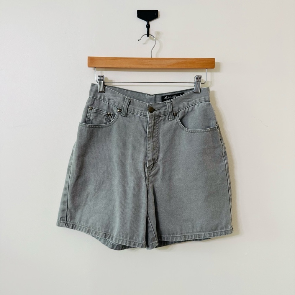 Vintage Eddie Bauer loose-fit denim shorts - size 6